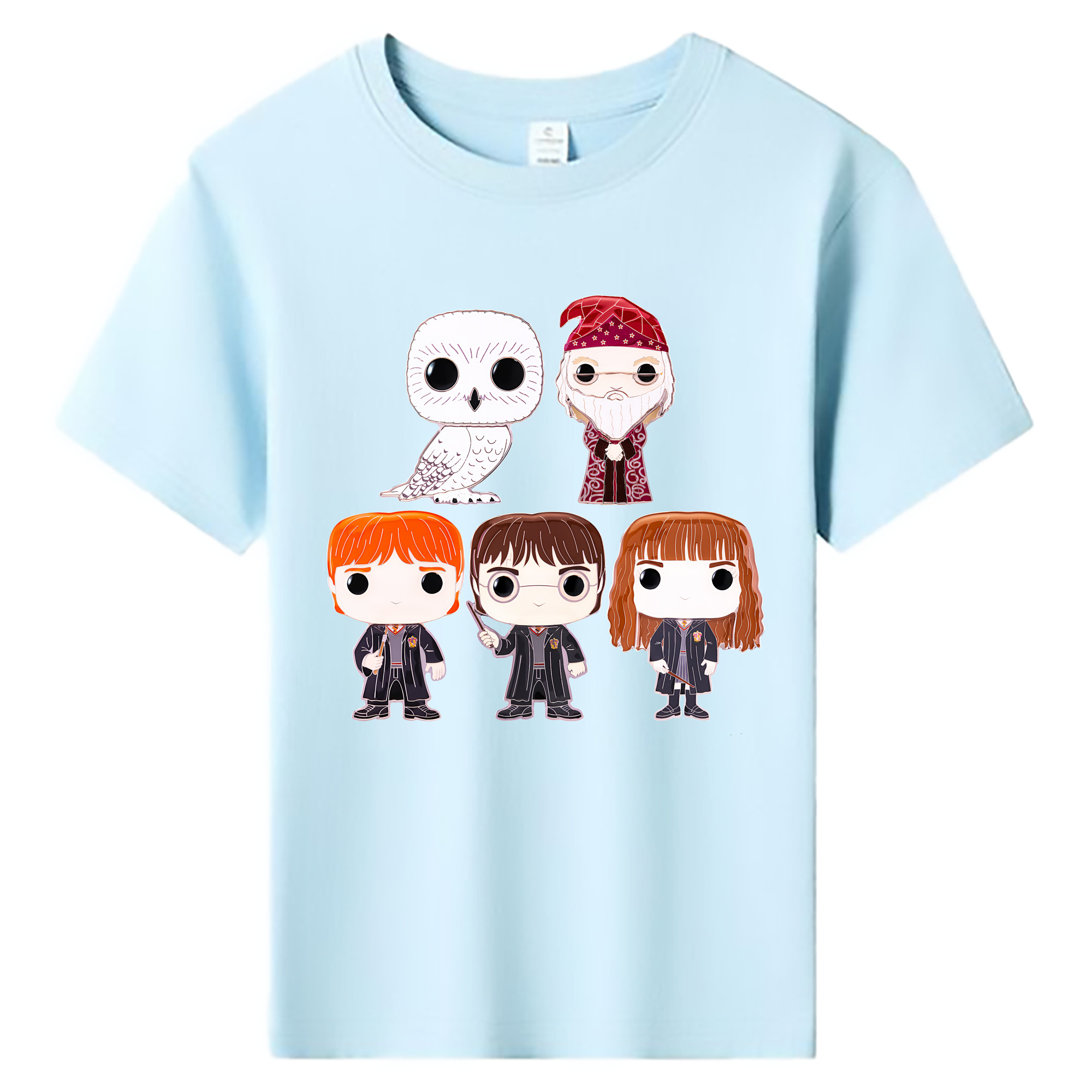 （画像用） Harry Potter ハリー・ポッターシリーズ 綿100％キッズTシャツ（フロントプリント）